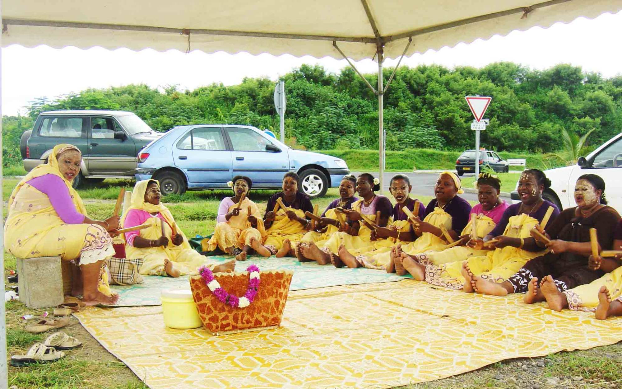 Dance traditionnelle, Deba, à Mayotte