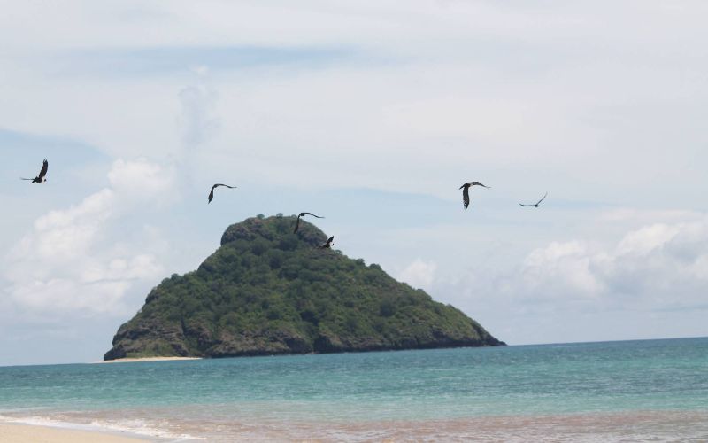 Ilot à Nioumachoi, comores tourisme