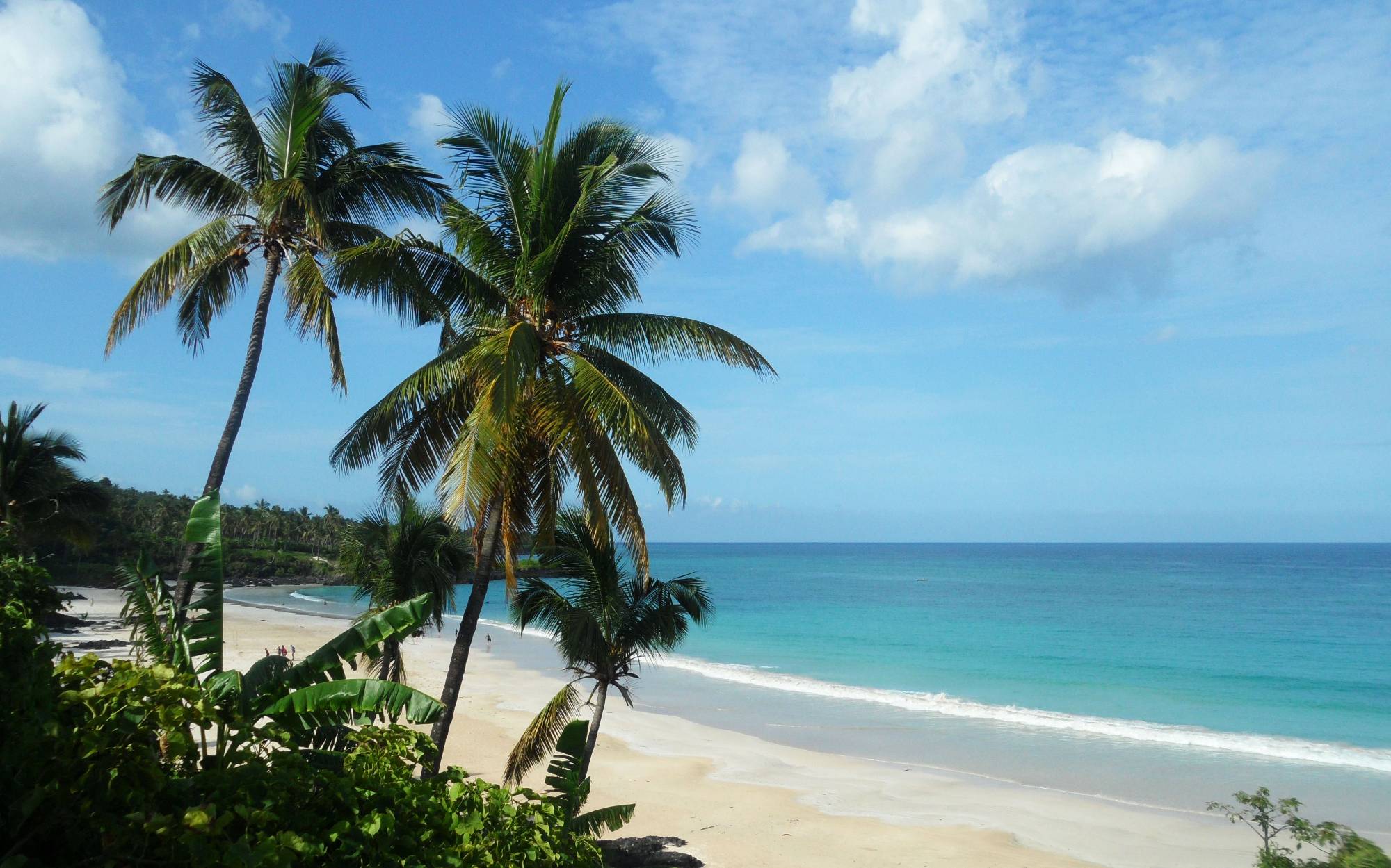 Plage de Sambia à Mohéli